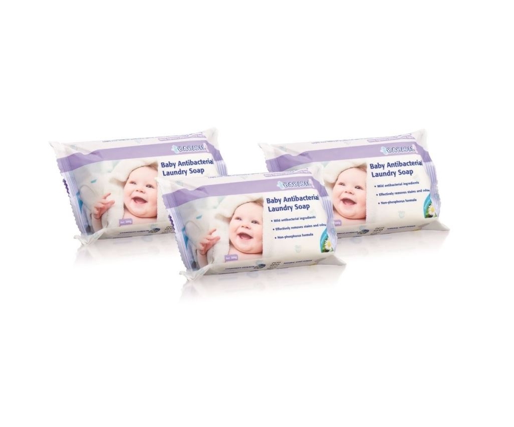 Baby Antibacterial Laundry Soap (Chamomile) 200g x 3